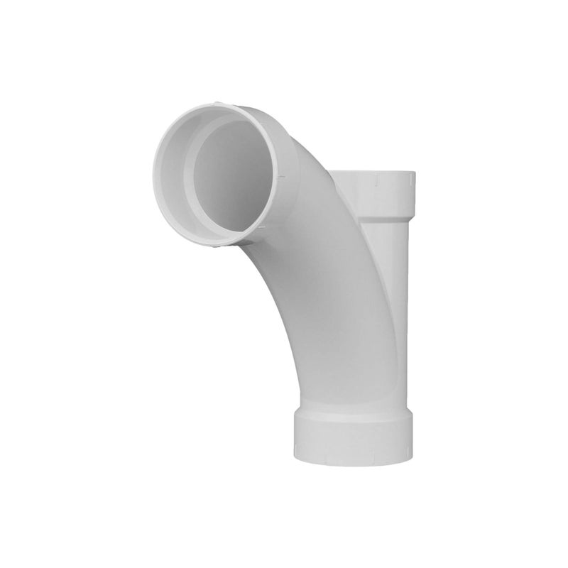 CHARLOTTE PIPE 4 DWV COMB WYE & 1/8 BEND ONE PIECE SCH 40 DWV (DRAIN, WASTE AND VENT) (1 Unit Piece) - Image 1